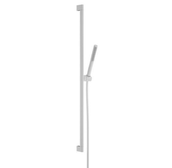 Hansgrohe душевой гарнитур EcoSmart+ со штангой 90см, Pulsify S, матовый белый арт. 24383700