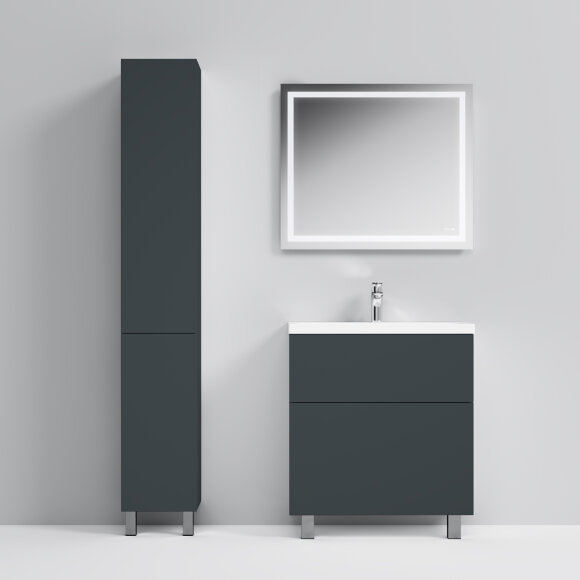 База под раковину напольная Gem AM.PM, арт. M90FSX07522GM32 цвет: серый