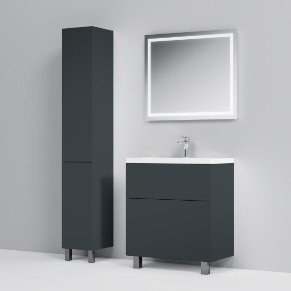 База под раковину напольная Gem AM.PM, арт. M90FSX07522GM32 цвет: серый