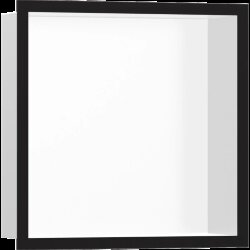 Hansgrohe настенный короб с цветом корпуса и дизайнерской рамой, 30х30х10 см, XtraStoris Individual, матовый черный арт. 56099670 Hansgrohe настенный короб с цветом корпуса и дизайнерской рамой, 30х30х10 см, XtraStoris Individual, матовый черный арт. 56099670