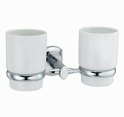 Подстаканник двойной Oder K-3028DC WasserKRAFT цвет: Хром Подстаканник двойной Oder K-3028DC WasserKRAFT цвет: Хром