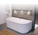 Акриловая ванна DESIRE 180x84 WALL MOUNTE B2W Velvet White RIHO арт. BD07 (BD0710500000000)