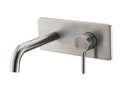 BelBagno Смеситель для раковины матовый сатин однорычажный, ETNA, арт. ETN-BLVM-IN