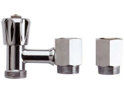 Кран для стиральной машины Remer 255, цвет: хром Кран для стиральной машины Remer 255, цвет: хром