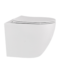 Приставной унитаз 56 х 36 х 42 см ABBER Bequem, цвет: белый, арт. AC1111 