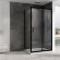 Душевой уголок Schwarzer Diamant 1000x800мм, Черный, ABBER арт. AG30100B-S80B