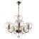 Подвесная люстра, вид классика Sparkles Arte Lamp цвет:  золотой - A3054LM-5GO