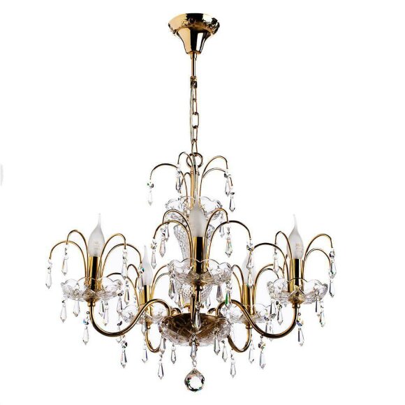 Подвесная люстра, вид классика Sparkles Arte Lamp цвет:  золотой - A3054LM-5GO