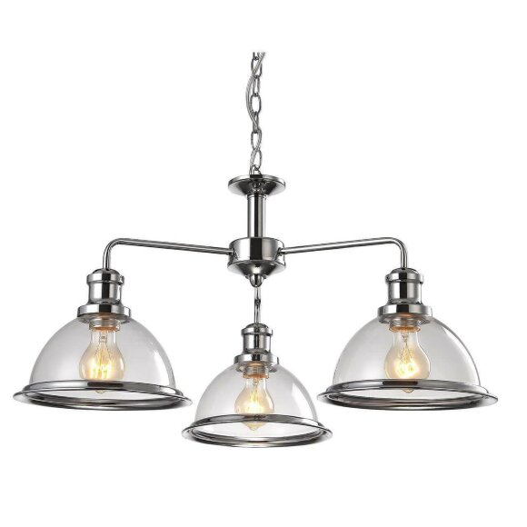 Подвесная люстра, вид лофт Oglio Chrome Arte Lamp цвет:  хром - A9273LM-3CC