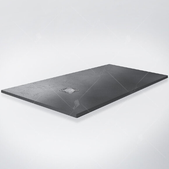 RGW Душевой поддон из искусственного камня ST-0149g 90x140x2,5 серый искусственный камень арт. 16152914-02