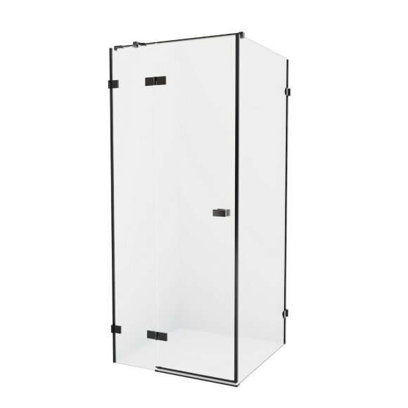 Душевое ограждение 90x110x200 Avexa black New Trendy черный арт. EXK-1580