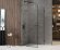 Душевое ограждение 90x110x200 Avexa black New Trendy черный арт. EXK-1580