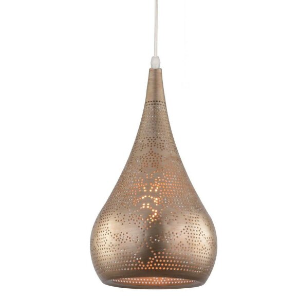 Подвесной светильник, вид современный Ajour Arte Lamp цвет:  коричневый - A1708SP-1SG