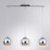 Подвесной светильник, вид современный Rastaban Arte Lamp цвет:  хром - A7984SP-3CC