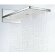 Hansgrohe верхний душ с настенным креплением скрытого монтажа, Rainmaker Select, матовый хром арт. 24001400