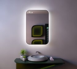 Зеркало Miralls с подсветкой в тонкой раме Maison Extra 1650х700 мм Extra1650 Зеркало Miralls с подсветкой в тонкой раме Maison Extra 1650х700 мм Extra1650