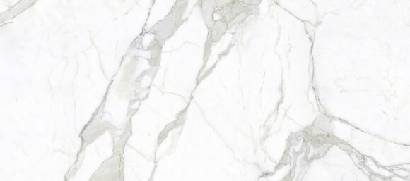 Керамогранит Calacatta Bianco 120x270 Polished (6 мм) Moreroom stone - MN011AP271206