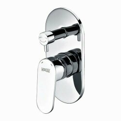 Смеситель для ванны и душа Donau 5341 WasserKRAFT цвет: Хром Смеситель для ванны и душа Donau 5341 WasserKRAFT цвет: Хром