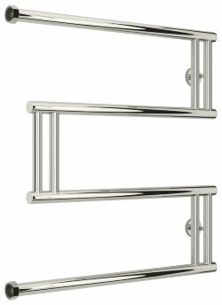 Водяной полотенцесушитель High-Tech model "M" 600х600  Сунержа, 00-0050-6060 цвет:  без покрытия