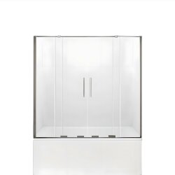 Шторка для ванны 170 см Smart chrome New Trendy хром арт. EXK-4107 Шторка для ванны 170 см Smart chrome New Trendy хром арт. EXK-4107