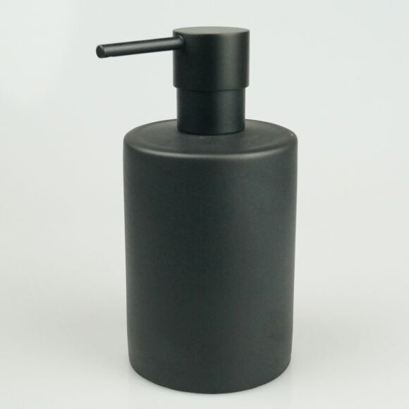 Наcтольный черный матовый керамический дозатор Bucket STIL HAUS, помпы черный матовый - BK30AP(23-NEOP)