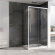 Душевой уголок Schwarzer Diamant 1300x800мм, Хром, ABBER арт. AG30130H-S80