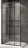 Душевая перегородка Immer Offen 1200мм, Черный, ABBER арт. AG63120B