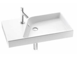 Подвесная раковина (80 х 46 см) FORMILIA RYTHMIK JACOB DELAFON арт. E4785 Подвесная раковина (80 х 46 см) FORMILIA RYTHMIK JACOB DELAFON арт. E4785