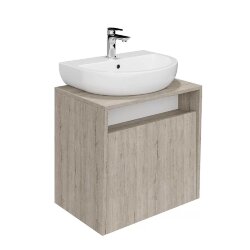 Тумба подвесная 1 ящик 60см, Kerama Marazzi Pro, PRO.60.1\OAK.O цвет: дуб Орегон