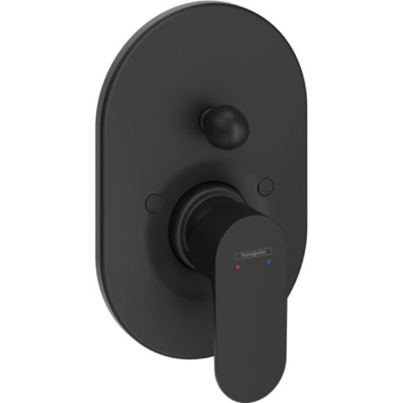 Смеситель для душа, 72449670 Rebris Hansgrohe, цвет: s черный матовый