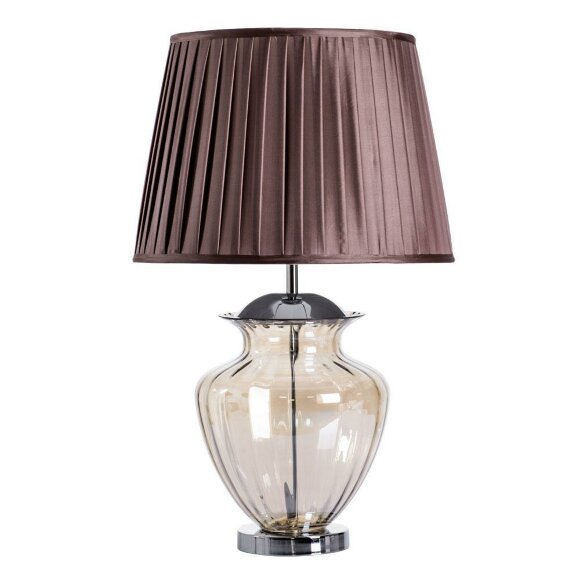 Настольная лампа, вид модерн Sheldon Arte Lamp цвет:  коричневый - A8531LT-1CC