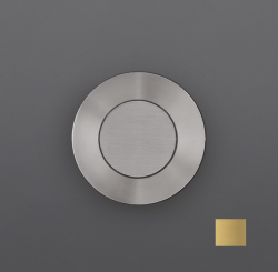 Клавиша смыва с пневматической системой CeaDesign, цвет: золото матовое, арт. PUL09XS Клавиша смыва с пневматической системой CeaDesign, цвет: золото матовое, арт. PUL09XS