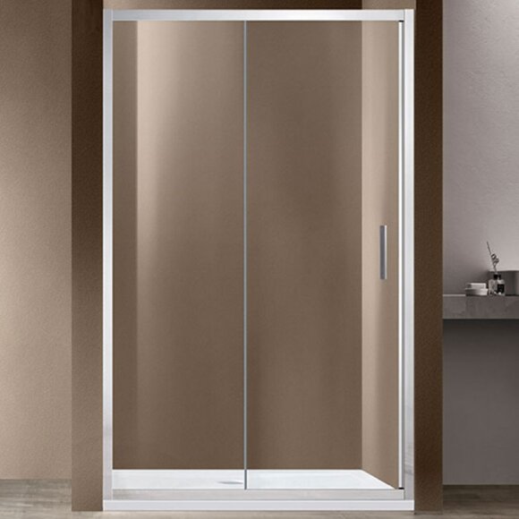 Душевая дверь Vincea (Италия), 110 профиль Хром стекло прозрачное Garda - VDS-1G110CL