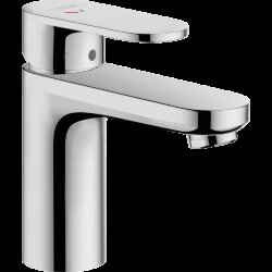 Hansgrohe смеситель для раковины CoolStart со сливным гарнитуром, Vernis Blend, глянцевый хром арт. 71584000 Hansgrohe смеситель для раковины CoolStart со сливным гарнитуром, Vernis Blend, глянцевый хром арт. 71584000