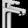 Hansgrohe смеситель для раковины CoolStart со сливным гарнитуром, Vernis Blend, глянцевый хром арт. 71584000