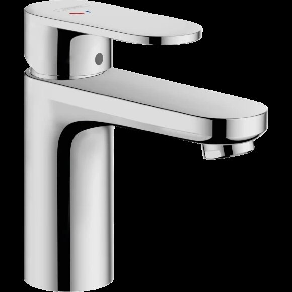 Hansgrohe смеситель для раковины CoolStart со сливным гарнитуром, Vernis Blend, глянцевый хром арт. 71584000