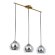 Подвесной светильник, вид современный Rastaban Arte Lamp цвет:  хром - A7984SP-3PB