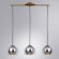 Подвесной светильник, вид современный Rastaban Arte Lamp цвет:  хром - A7984SP-3PB