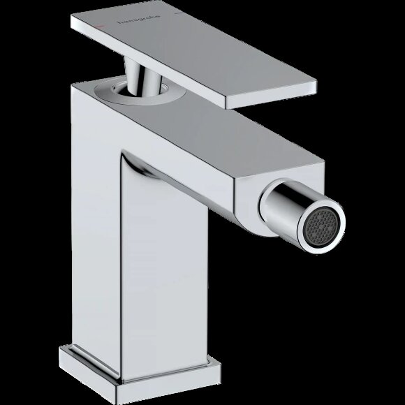 Hansgrohe смеситель для биде со сливным гарнитуром, Tecturis E, глянцевый хром арт. 73200000