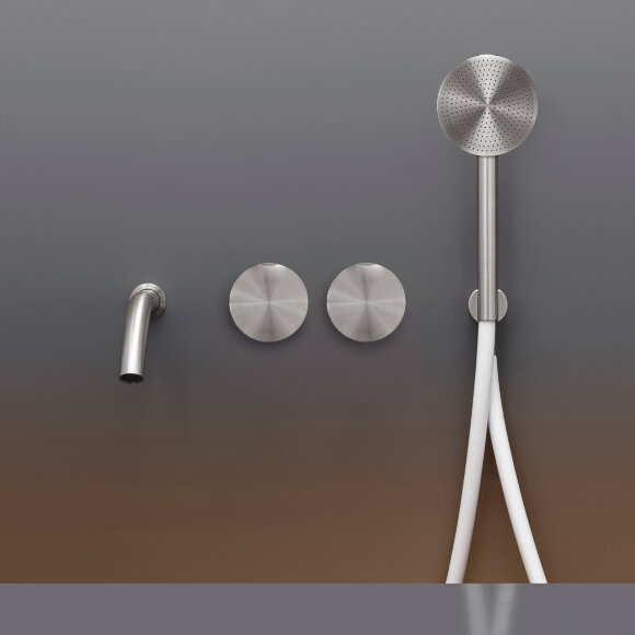Встроенный смеситель для ванны и душа Cea Design Giotto, цвет: cветлое золото, арт. GIO26HXS