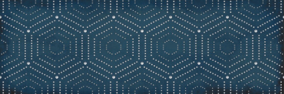 1664-0180 Парижанка декор Геометрия синий 20х60 LASSELSBERGER арт. УТ-00011157