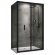 Душевой уголок Sonnenstrand 900x700мм, Черный, ABBER арт. AG07090B-S70B
