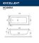 Акриловая ванна Aquaria 150x70 с гидромассажем Excellent, WAEX.AQU15.SOFT.CR