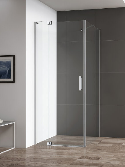 Душевой уголок SLIDER Хром Cezares - SLIDER-AH-1-90-70/80-C-Cr Душевой уголок SLIDER Хром Cezares - SLIDER-AH-1-90-70/80-C-Cr