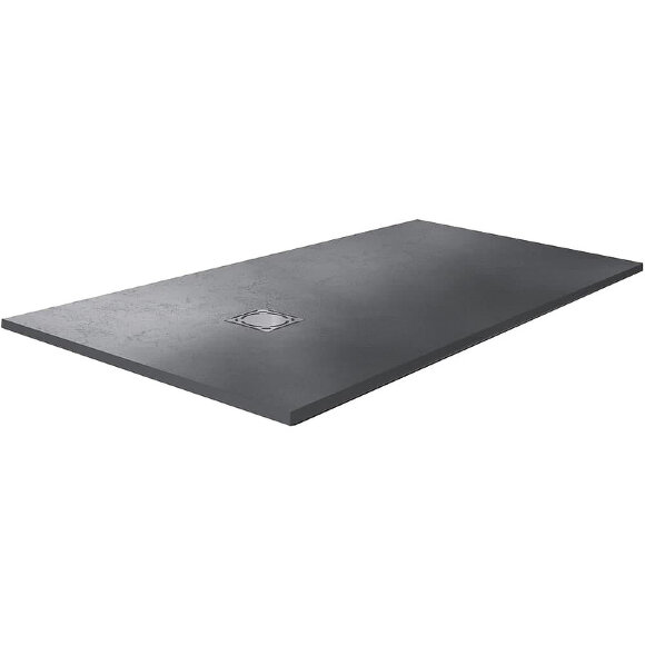 RGW Душевой поддон из искусственного камня ST-0148g 80x140x2,5 серый искусственный камень арт. 16152814-02