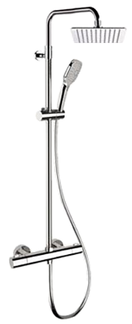 Душевая система в комплекте с термостатом для душа, хром, Elegance Remer - EQ32A8CPUFD25G Душевая система в комплекте с термостатом для душа, хром, Elegance Remer - EQ32A8CPUFD25G