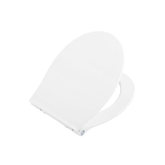 BelBagno Сиденье с LED подсветкой, дюропласт, close, металлическое крепление глянцевый белый, арт. BB216QSC