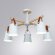 Потолочная люстра, вид модерн Thomas Arte Lamp цвет:  белый - A7032PL-5WH