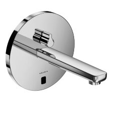 Электронный смеситель на умывальник, хром глянцевый, ZENTA Kludi арт. 3850105