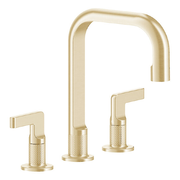 Смеситель для раковины на 3 отв., с донным клапаном, Inciso Gessi цвет: золото - 58013#246